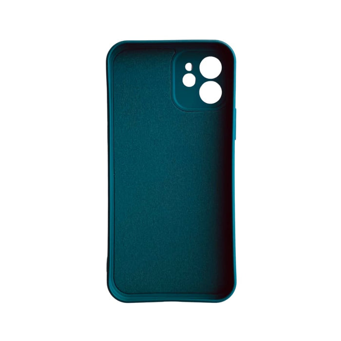 Green 9eight5 iPhone 12/iPhone 12 Pro case, 6.1-inch protective phone cover with sleek design and precise cutouts.