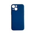 Navy iPhone 13 Mini case by 9eight5 with protective edges, designed for the 5.4-inch phone model.
