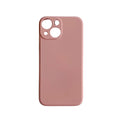 Pink 9eight5 iPhone 13 Mini case in a slim, protective design for the 5.4-inch smartphone showing textured surface and precise cutouts.