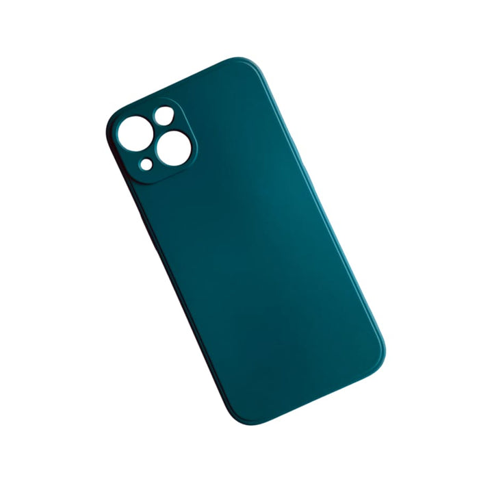 Green 9eight5 iPhone 13/iPhone 13 Pro case for 6.1-inch models, showcasing slim protective design and precise camera cutout.