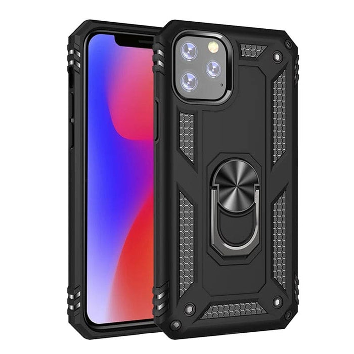 Black and clear 9eight5 iPhone 14 (6.1”) phone cases showing slim protective designs for the iPhone 14.
