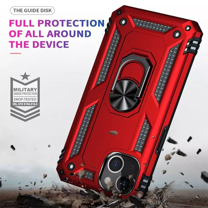 Clear and black 9eight5 iPhone 14 (6.1”) phone cases showing slim, protective design in two available colors.