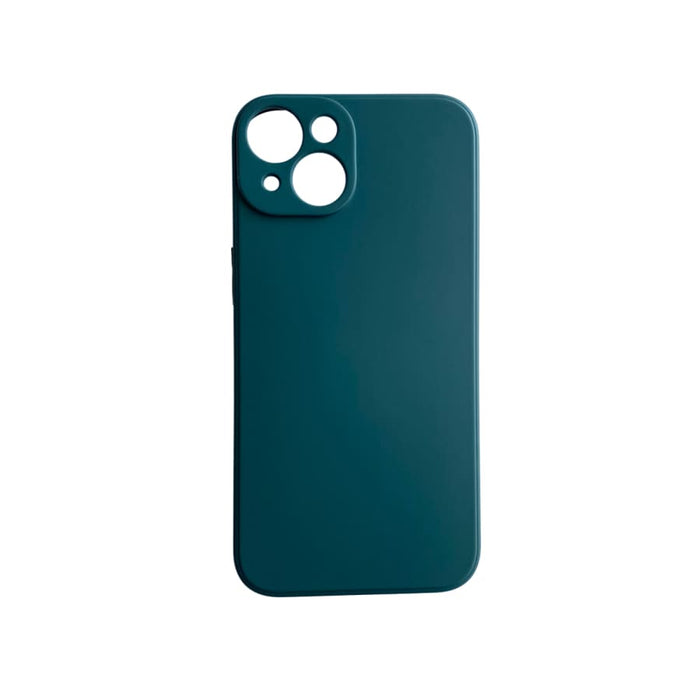 Green 9eight5 iPhone 14 (6.1”) phone case showing slim protective design and textured material on the back.