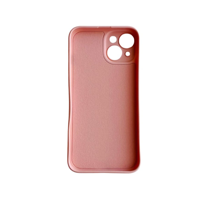 Pink 9eight5 iPhone 14 (6.1-inch) phone case showing slim design and soft-touch finish.