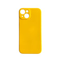 Yellow iPhone 14 (6.1”) case by 9eight5, protective phone cover with a sleek design and precise cutouts.