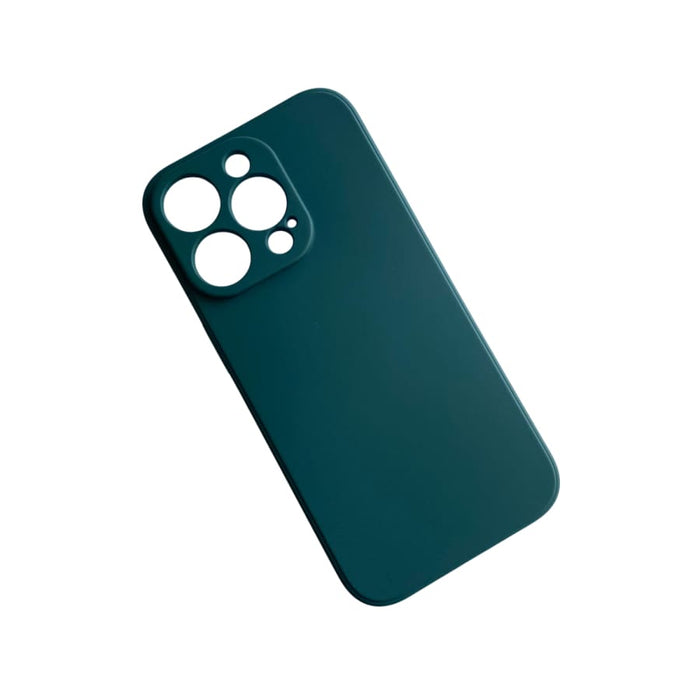 Green 9eight5 iPhone 14 Pro (6.1-inch) case showing slim design and textured surface for protection and style.