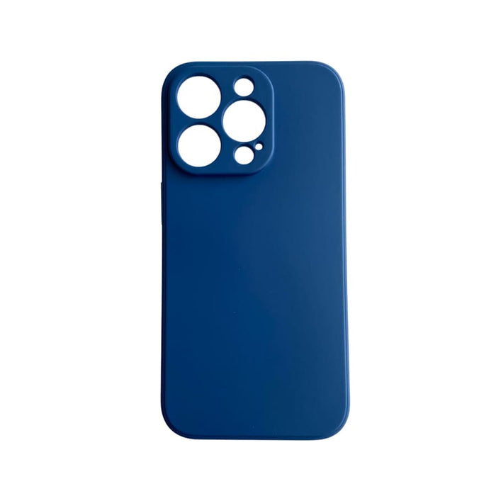 Navy protective phone case for iPhone 14 Pro 6.1-inch by 9eight5, showing a sleek, durable design on a white background.