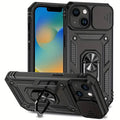 9eight5 iPhone 15 case in black, navy, or red for 6.1-inch model, showcasing sleek protective cover with textured finish.