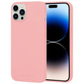 Pink 9eight5 iPhone 15 Pro case in 6.1-inch size, featuring a sleek protective design for the smartphone.
