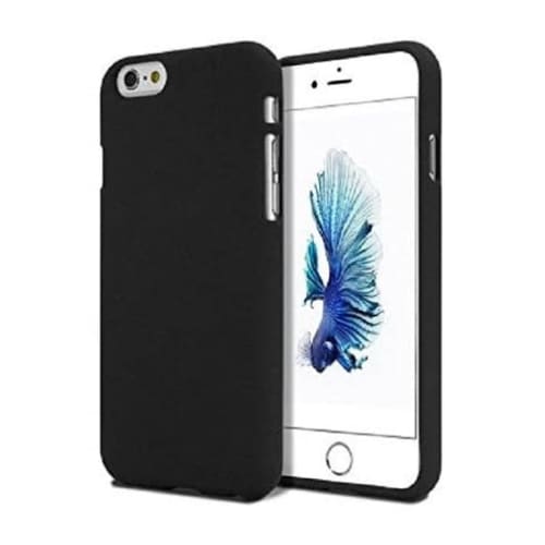 Black Goospery phone case for iPhone 7 and 8 by 9eight5, showing a sleek protective cover with precise cutouts.