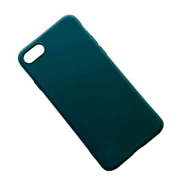 Green 9eight5 iPhone 7/8 case, protective phone cover with a sleek design, fitting securely around the device.