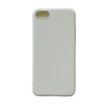 White 9eight5 iPhone 7/8 phone case showing a sleek protective cover with precise cutouts for buttons and camera.
