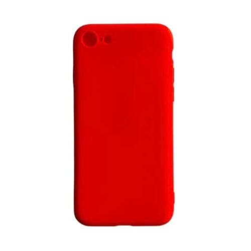 Bright orange 9eight5 phone case for iPhone SE (2nd and 3rd generation), protective and stylish accessory.