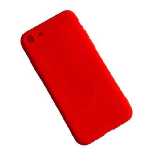 Bright orange 9eight5 iPhone SE (2nd and 3rd gen) phone case showing a slim protective cover for iPhone models.