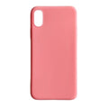 Pink 9eight5 iPhone X/XS case featuring a sleek protective design and precise cutouts for the phone's features.