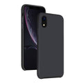 Black Goospery phone case for iPhone XR by 9eight5, showing a sleek protective cover for the device.