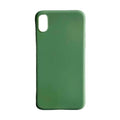 Green iPhone XR case by 9eight5, soft silicone phone cover with precise cutouts and slim design.