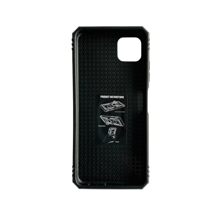 9eight5 protective phone case for Samsung Galaxy A22 5G, slim black cover with precise cutouts for buttons and camera.