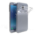 Black 9eight5 phone case for Samsung Galaxy J7 (2018), slim protective cover with textured back and precise cutouts.