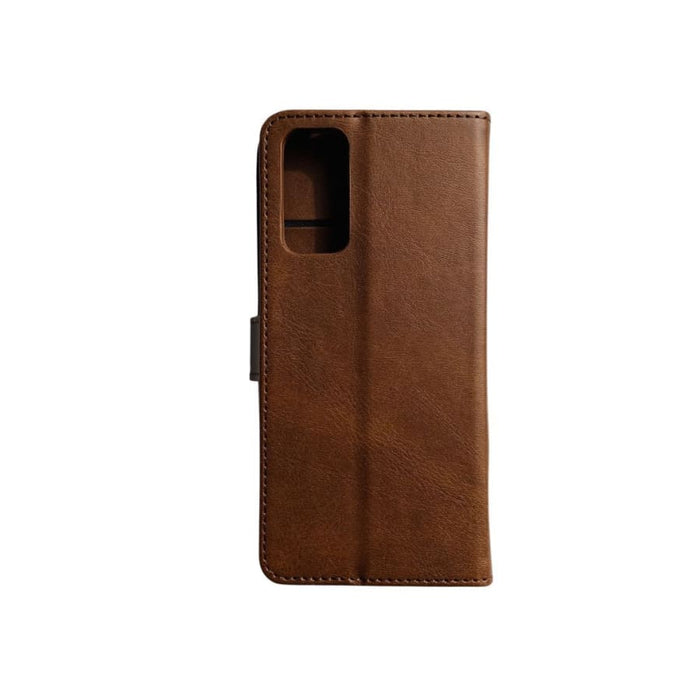 Brown Samsung Galaxy S10 phone case by 9eight5 featuring a sleek protective design and precise cutouts for buttons and camera.