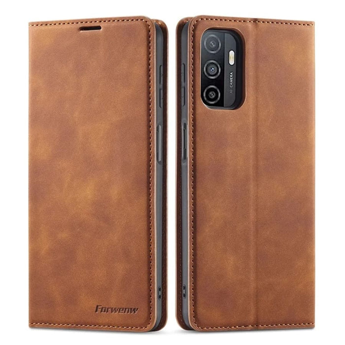 Brown Samsung Galaxy S23 Ultra phone case by 9eight5, showcasing durable protective design and stylish appearance.