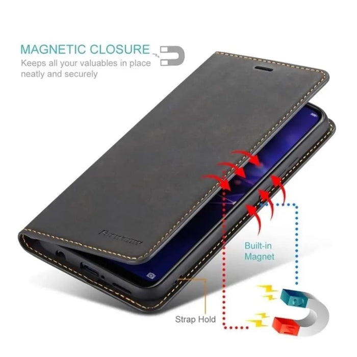 Samsung Galaxy S23 Ultra phone case by 9eight5 in four colors, showing a slim protective cover with textured finish.