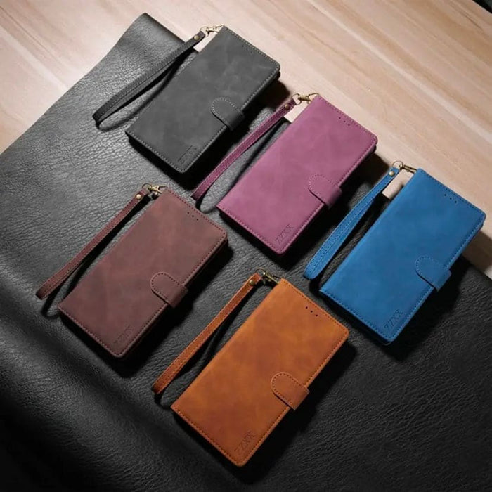 Samsung Galaxy S24 Plus phone case by 9eight5 in five colors, showing a slim protective design with textured finish.
