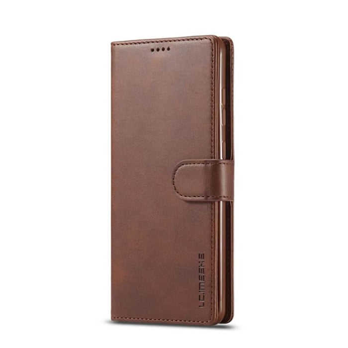 Brown 9eight5 phone case for Samsung Galaxy S8, showing a protective and stylish cover on the device.