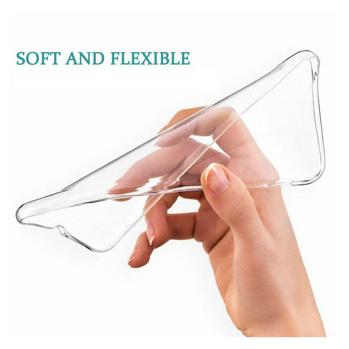 Clear protective phone case for Samsung Galaxy Xcover 4/4S by 9eight5, showcasing durable design and precise cutouts.