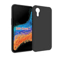 Black 9eight5 phone case for Samsung Galaxy Xcover 7, durable protective cover with precise cutouts.