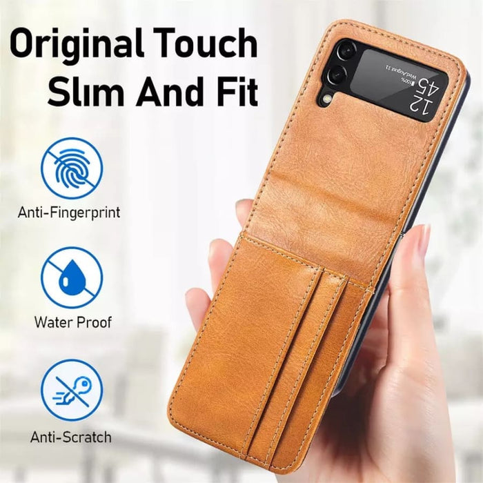 Samsung Galaxy Z Flip 3 phone case by 9eight5 in five colors, featuring slim protective design and colorful options.