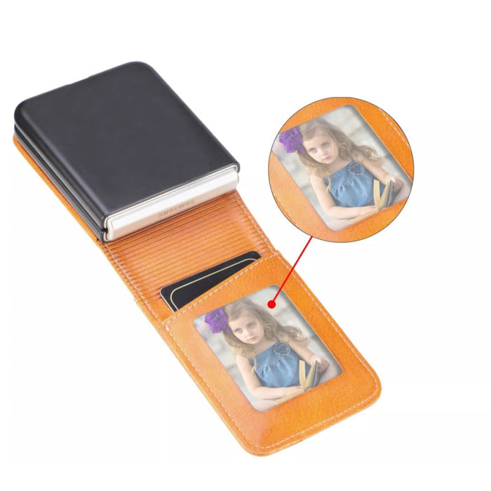 Samsung Galaxy Z Flip 3 phone case by 9eight5 in five colors, showcasing slim, protective cover with colorful options.