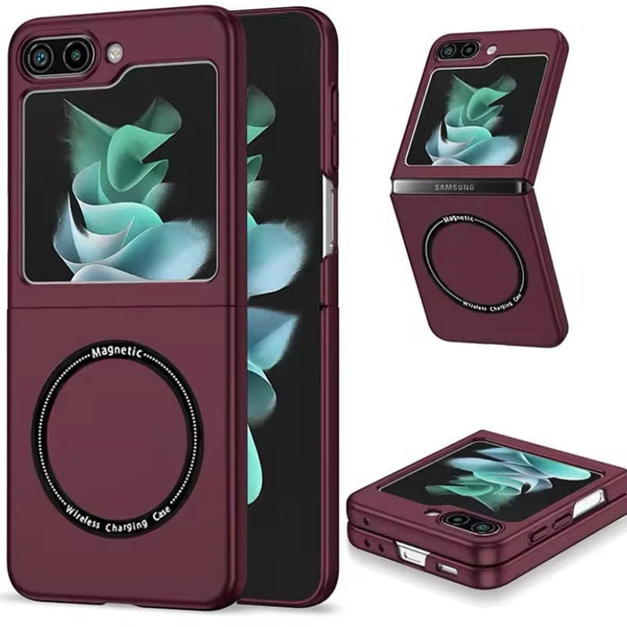 Maroon / Samsung Galaxy Z Flip 6 / Phone Case