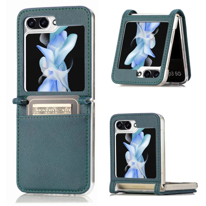Dark Green / Samsung Galaxy Z Flip 6 / Z Flip 5 / Phone Case
