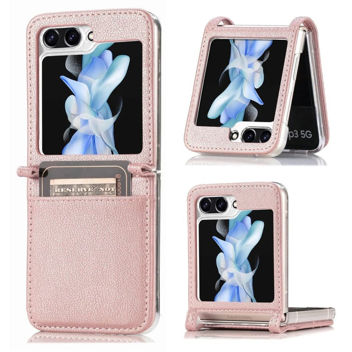 Pink / Samsung Galaxy Z Flip 6 / Z Flip 5 / Phone Case