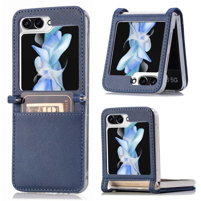 Navy / Samsung Galaxy Z Flip 6 / Z Flip 5 / Phone Case