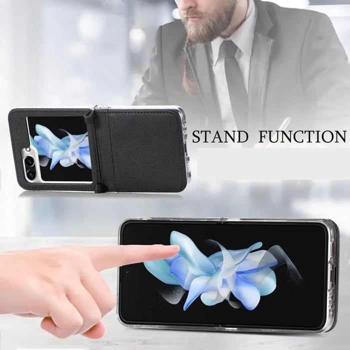 9eight5 phone case for Samsung Galaxy Z Flip 5, stylish protective cover with precise cutouts and sleek design.