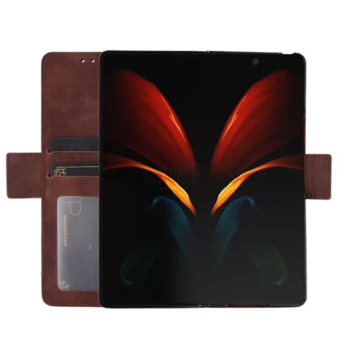 9eight5 Samsung Galaxy Z Fold 2 phone case in four colors, showing slim design and protective features for the foldable smartphone.