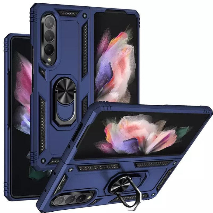 Navy / Samsung Galaxy Z Fold 3 / Rugged Hard Case