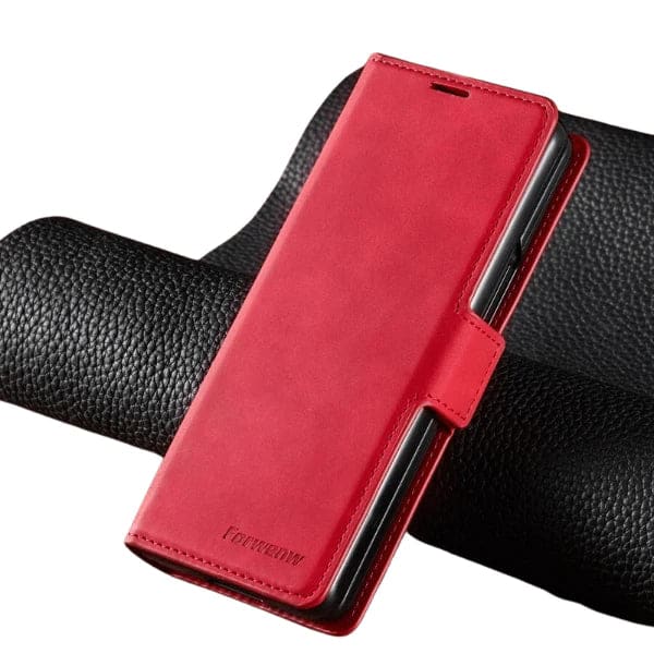 Rose Red / Samsung Galaxy Z Fold 3 / Wallet Case