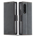 Black 9eight5 phone case for Samsung Galaxy Z Fold 4, designed for protection and style, available in four colors.