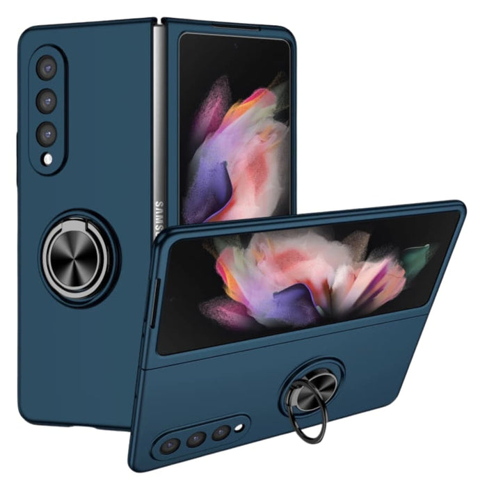 Navy Samsung Galaxy Z Fold 5 phone case by 9eight5, showcasing slim protective design for the foldable smartphone.