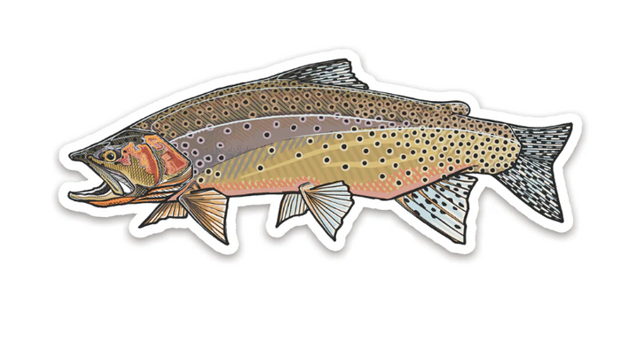 Casey Underwood Westslope Cutthroat Decal
