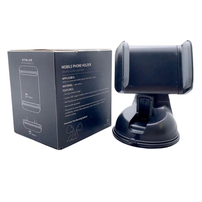 9eight5 cell phone holder accessory showing a adjustable clip for phones and tablets, designed for secure grip and versatile use.