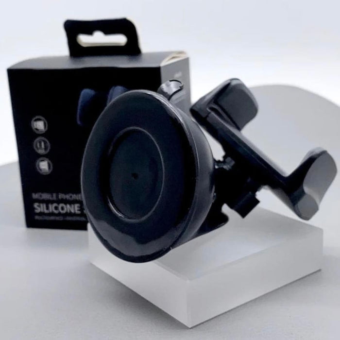 9eight5 cell phone holder for phones and tablets, versatile accessory with adjustable grip and compact design.