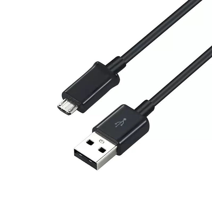 9eight5 Micro USB charger cable for Samsung phones and tablets, with Type B connector, used for charging and data transfer.