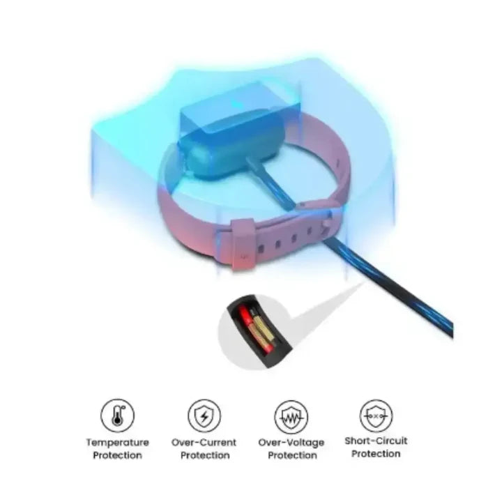 Habicare TWS USB charger cable for Fitbit Inspire 2 and ACE 3 fitness trackers, compatible and easy to connect.