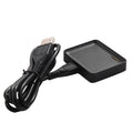 Black LG SmartWatch W100 charger cable, 1m USB-C to Micro USB, compatible with That Watch Shop accessories.