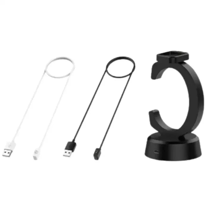 Habicare TWS charger cable for Redmi Watch 5 Series, compact and durable charging accessory with USB connector and magnetic tips.