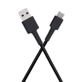 Black 1m Xiaomi phone charger cable by 9eight5 with USB-A to USB-C connectors, suitable for fast charging and data transfer.